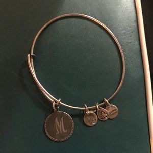 Letter M Alex and Ani bangle